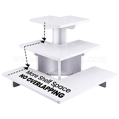 PVC 3-Tier Gift Desktop Organizer Shelf&nbsp;AJEW-WH0609-952A-01