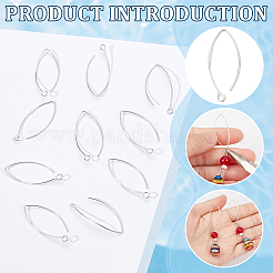 5 Pairs 925 Sterling Silver Earring Hooks&nbsp;STER-BC0002-22B