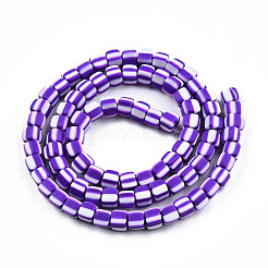 Handmade Polymer Clay Beads Strands&nbsp;CLAY-N010-074-05