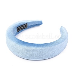 Flocking Cloth Sponge Thick Hairbands&nbsp;OHAR-O018-04F