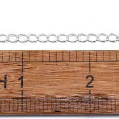 Brass Twisted Chains&nbsp;X-CHC-Q001-5x4mm-S