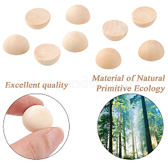Unfinished Natural Wood Cabochons&nbsp;WOOD-GF0001-13B