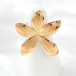 304 Stainless Steel Cuff Rings&nbsp;RJEW-D306-17G