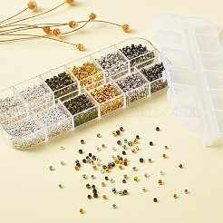 Brass Crimp Beads&nbsp;KK-TA0007-56