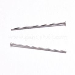 Tarnish Resistant 304 Stainless Steel Flat Head Pins&nbsp;X-STAS-F117-58P-1.8x25