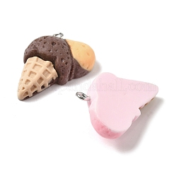 Opaque Resin Pendants&nbsp;RESI-Z038-17P
