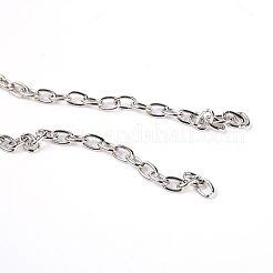 鉄製トレーラーチェーンセット  おもちゃのカーアクセサリー  レッド  995x4.5x1mm&nbsp;FIND-WH0067-82
