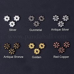 Tibetan Style Alloy Spacer Beads&nbsp;TIBEB-PH0004-07