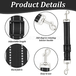 Adjustable Reflective Polyester Pet Leashes&nbsp;AJEW-WH0314-194