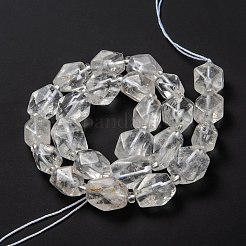 Natural Quartz Crystal Beads Strands&nbsp;G-C182-08
