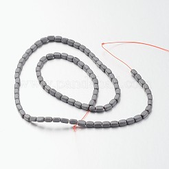 Non-magnetic Synthetic Hematite Bead Strands&nbsp;G-F300-40B-F09