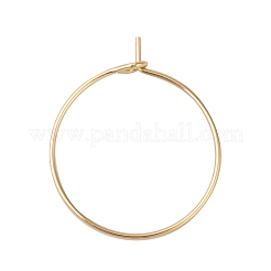 316L Surgical Stainless Steel Hoop Earring Findings&nbsp;STAS-G229-07G-01B