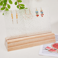Wood Brooch Storage Holder&nbsp;ODIS-WH0038-129