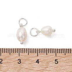 Natural Cultured Freshwater Pearl Pendants&nbsp;PALLOY-JF05443-02