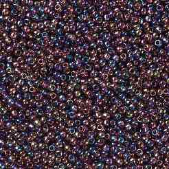 TOHOラウンドシードビーズ  日本製シードビーズ  （166c）透明なアメジスト  11/0  2.2mm  穴：0.8mm  約1110PCS /ボトル  10 G /ボトル&nbsp;SEED-JPTR11-0166C