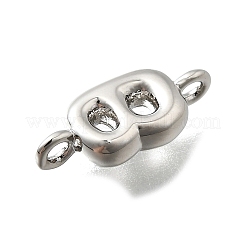Brass Connector Charms&nbsp;KK-P295-01P-B