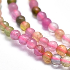 Natural Multicolor Tourmaline Beads Strands&nbsp;G-I289-05