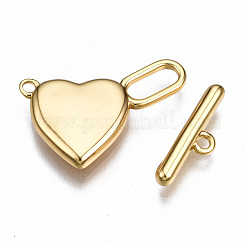 Brass Toggle Clasps&nbsp;KK-T063-103G-NF