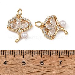 SHEGRACE Brass Pave Clear Cubic Zirconia Pendants&nbsp;XGRQ4D932-667G