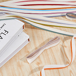 12Pcs 12 Colors Polyester Book Headbands&nbsp;OCOR-FH0001-36
