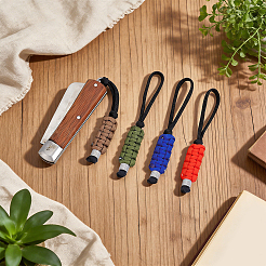 8Pcs 4 Colors Polyester & Spandex Cord Pendant Decorations&nbsp;HJEW-UN00144