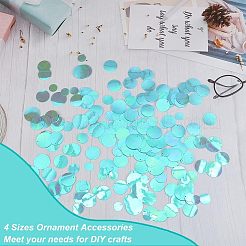 1300Pcs 4 Style Ornament Accessories&nbsp;PVC-OC0001-11B