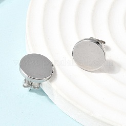 304 Stainless Steel Stud Earrings&nbsp;EJEW-L309-01D-P