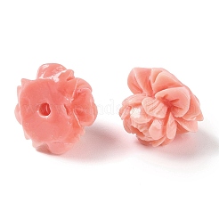 Synthetic Shell Dyed Carved Beads&nbsp;SHEL-H005-16