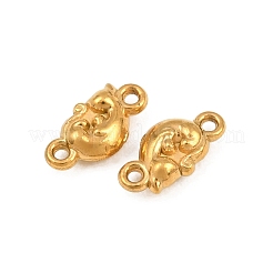 304 Stainless Steel Connector Charms&nbsp;SA-CBA302A-01G