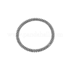 304 Stainless Steel Twisted Chains Bracelets&nbsp;BJEW-OY001-05P
