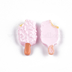 樹脂カボション  アイスクリーム  模造食品  ピンク  20x10x3.5mm&nbsp;LS-CRES-T010-19