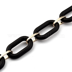 Handmade Acrylic Cable Chains&nbsp;AJEW-JB00713-04