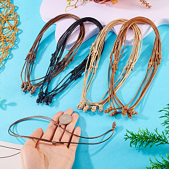 28Pcs 4 Colors Waxed Polyester Cord Necklaces Making&nbsp;NJEW-TAC0027