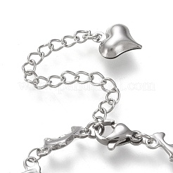Tarnish Resistant 304 Stainless Steel Bracelet Making&nbsp;STAS-L248-003P-B