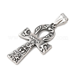 304 Stainless Steel Big Pendants&nbsp;STAS-F338-02AS