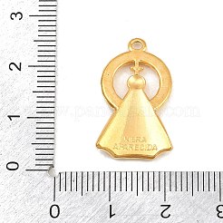 304 Stainless Steel Enamel Pendants&nbsp;SA-CBABA5E-13G