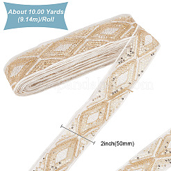 10 Yards Polyester Ribbons&nbsp;OCOR-WH0092-32