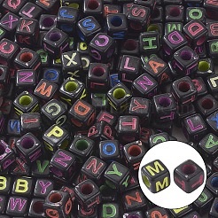 DIY 6mm Cube Bead Stretch Bracelet Kits for Children's Day&nbsp;DIY-YW0001-82