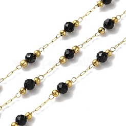 Ion Plating(IP) Real 18K Gold Plated 316 Stainless Steel Paperclip Chains&nbsp;AJEW-Z026-03A