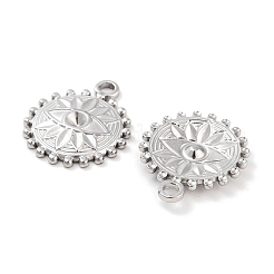 Non-Tarnish 304 Stainless Steel Pendant Rhinestone Settings&nbsp;STAS-P364-02P