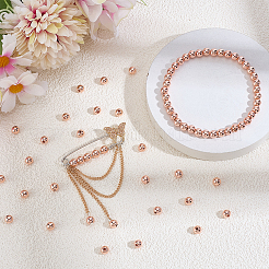 Brass Beads&nbsp;KK-PH0012-56RG-04