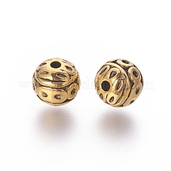 Tibetan Style Zinc Alloy Beads&nbsp;PALLOY-L230-01AG-NR