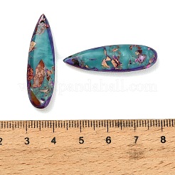 Dyed Synthetic Imperial Jasper Pendants&nbsp;GG-CBAA20A-08B