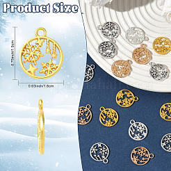 30Pcs Alloy Pendants&nbsp;TIBEP-YW0002-22S