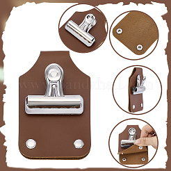 PU Leather Number Holder&nbsp;OFST-WH0709-071