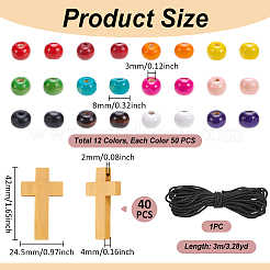 DIY Necklace Making Kits&nbsp;DIY-UN0008-01