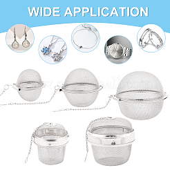 5Pcs 304 Stainless Steel Tea Strainer&nbsp;AJEW-PH0003-58