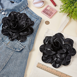 2Pcs Satin Brooches&nbsp;JEWB-FG0001-48C