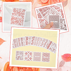 Self Adhesive PET Nail Art Stickers Decals&nbsp;MRMJ-WH20005-15B-05