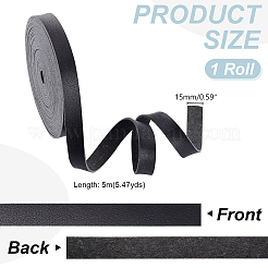 5M Flat PU Leather Cord&nbsp;AJEW-WH0419-67B